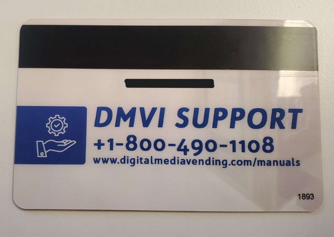 DMVI Branded Nayax Test Card