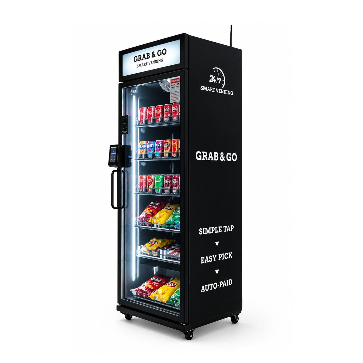 DMVI AI Smart Retail Fridge 450