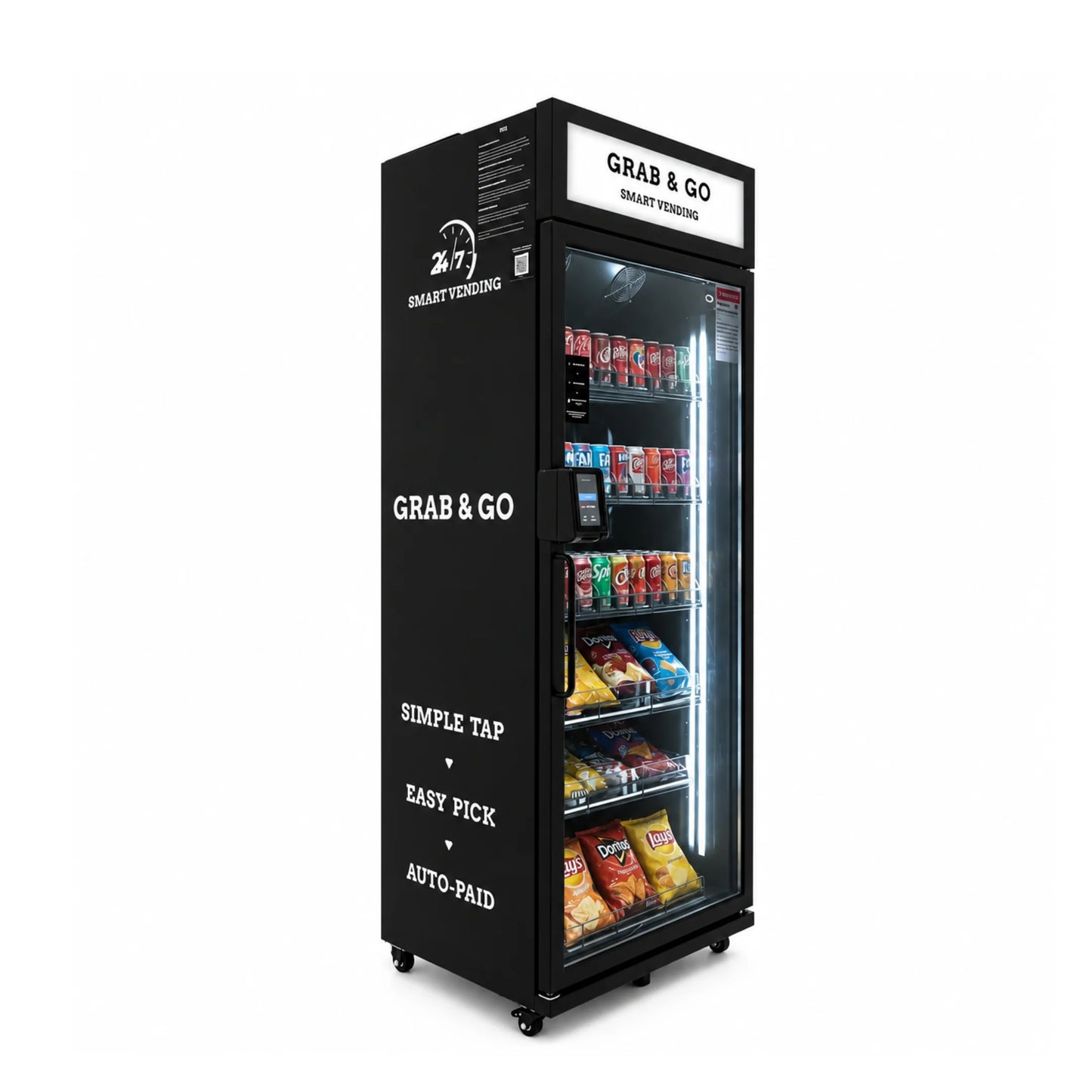 DMVI AI Smart Retail Fridge 450