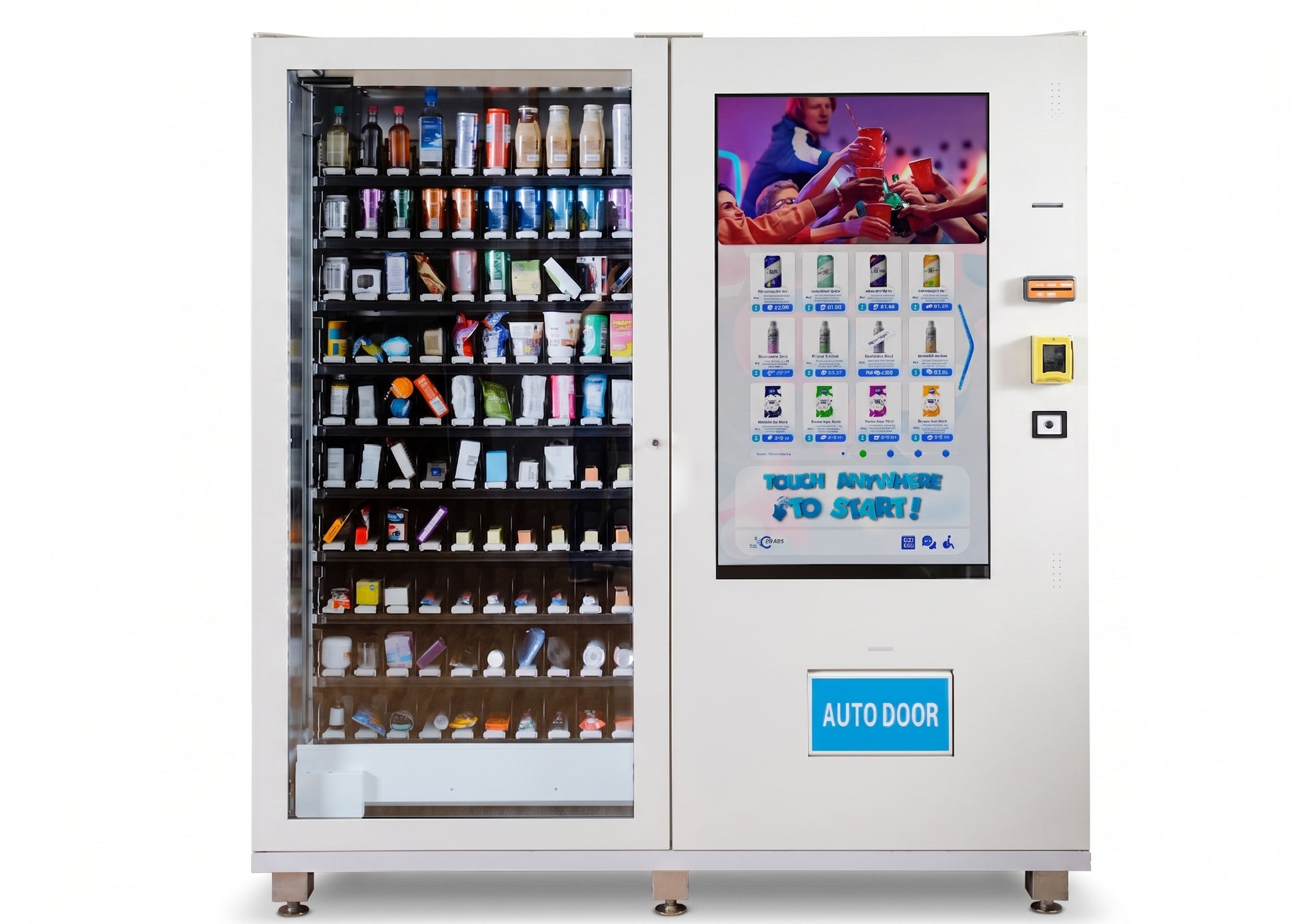 dmvi option 16 50-inch touchscreen front