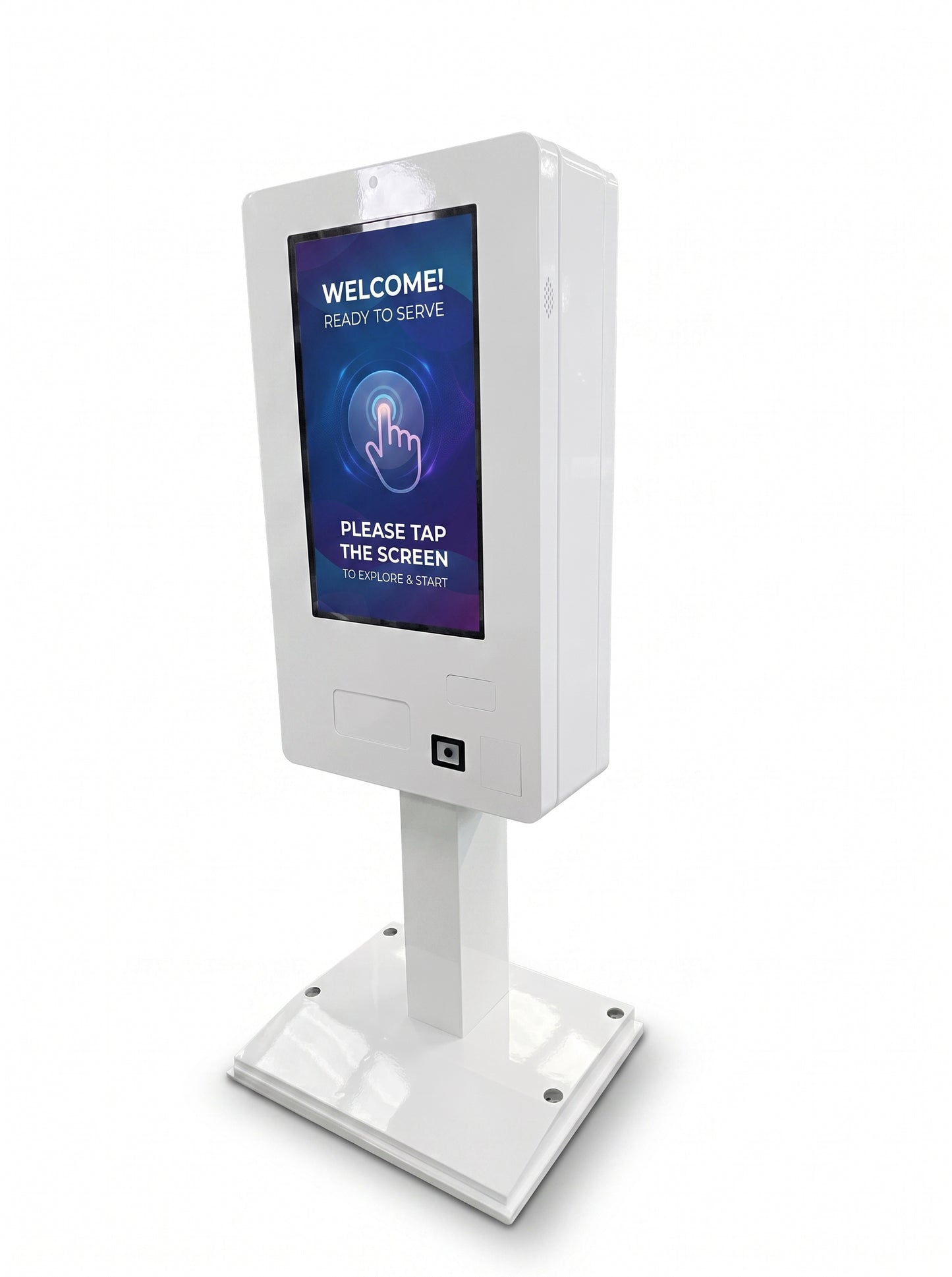 option 2 smart touchscreen wall mounted vending machine with stand